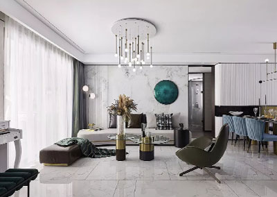 120㎡雅奢樣板間，現代時尚與溫柔靜謐的精妙融合!