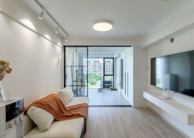 北歐風一居室，竟然同時擁有兩個“客廳”！