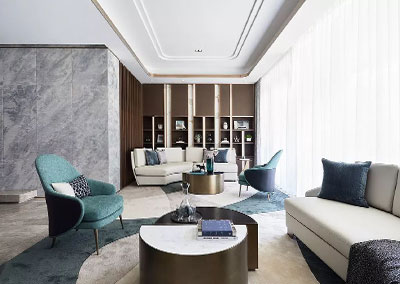 440m2頂級黑灰白別墅，彰顯大氣風范！