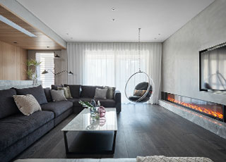 力高新設(shè)計86㎡ 現(xiàn)代輕奢風(fēng)