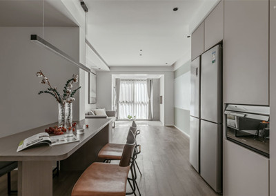 87㎡的房子，書房、衣帽間、中西廚全都有！