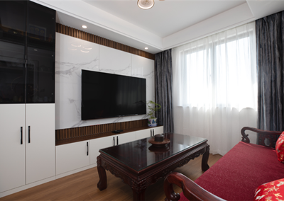 虹灣路兩居室案例