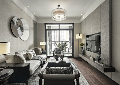 素顏陳設(shè)_豫發(fā)白鷺源·春曉樣板房