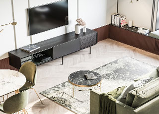 “30極簡風遇上輕奢元素，簡而不單的現(xiàn)代美學