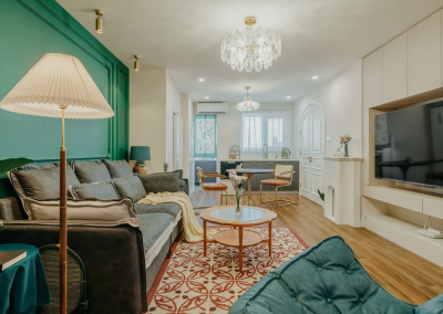 80㎡的古典裝修，法式風格