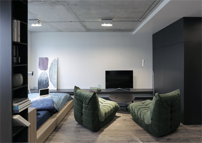 小公寓設計，簡潔而舒適 