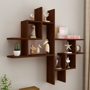 好物推薦！裝飾性強(qiáng)又實(shí)用的客廳墻角置物架趕快收藏！